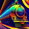 Vintage Train Diamond Painting