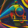 Vintage Train Diamond Painting