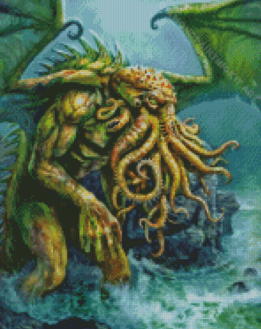 Cool Cthulhu Diamond Painting