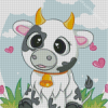 Cute Cow Diamond Painting