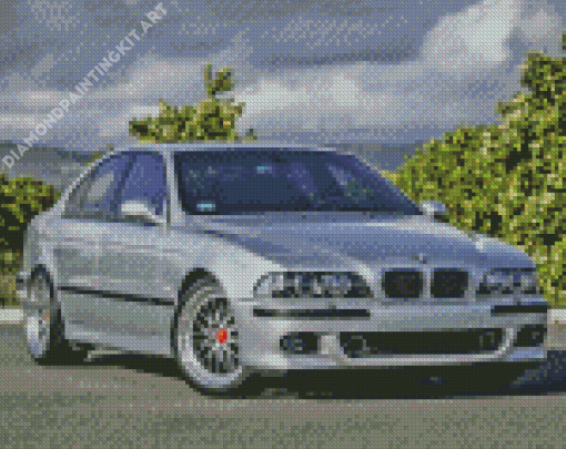 E39 Car Diamond Painting