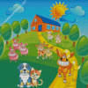 Farm Animals Diamond Painting