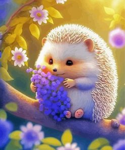 Hedgeho Animal Diamond Painting