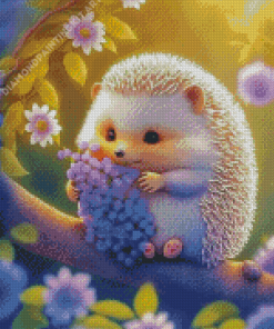 Hedgeho Animal Diamond Painting