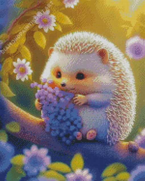 Hedgeho Animal Diamond Painting