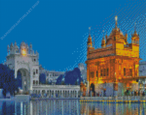 Gurdwara Temple Diamond Painting