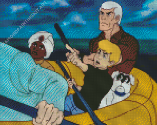 Jonny Quest Diamond Painting