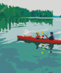 Kayak Diamond Painting