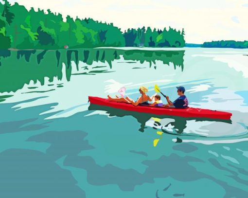 Kayak Diamond Painting