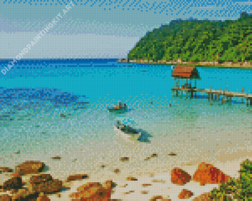 Langkawi Island Diamond Painting