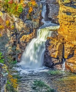 Linville Falls Diamond Painting