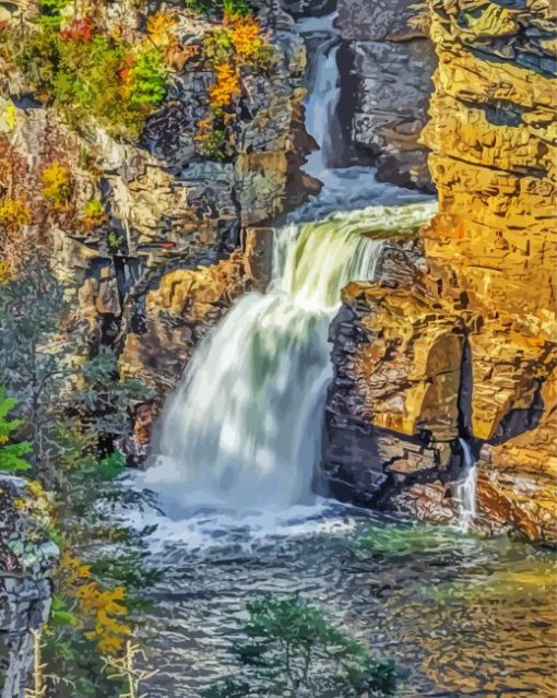 Linville Falls Diamond Painting