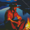 Lonely Cowboy Diamond Painting