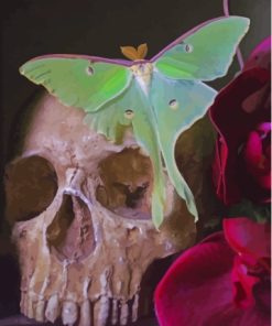 Lunar Moth Diamond Painting