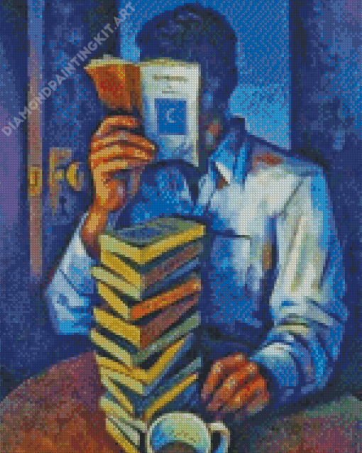 Coffee And Books Diamond Painting