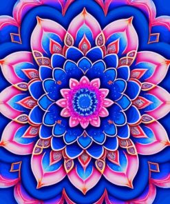 Mandala Flower Diamond Painting