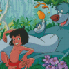 Mowgli And Baloo Diamond Painting