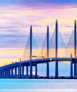 Penang Bridge Diamond Painting