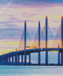 Penang Bridge Diamond Painting