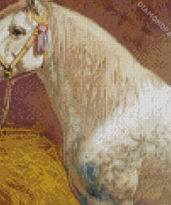 Percheron Horse Diamond Painting