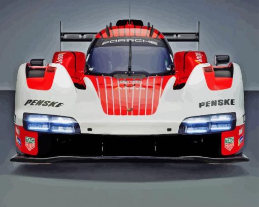 Porsche Le Mans Diamond Painting