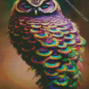 Purple Owl Diamond Painting