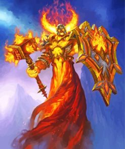 Ragnaros Diamond Painting