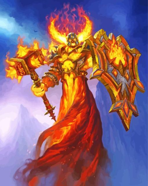 Ragnaros Diamond Painting