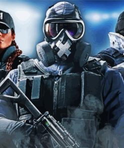 Rainbow 6 Siege Diamond Painting