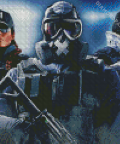 Rainbow 6 Siege Diamond Painting