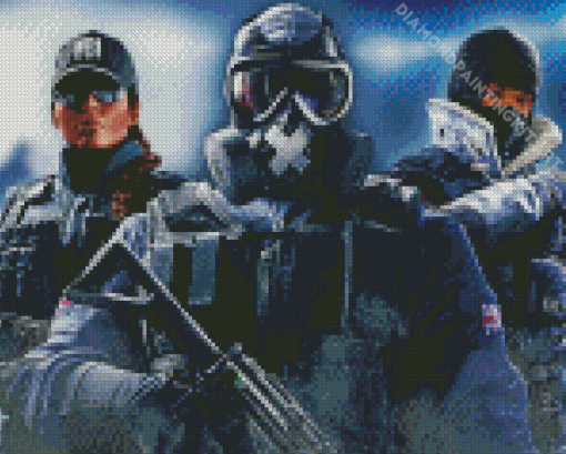 Rainbow 6 Siege Diamond Painting