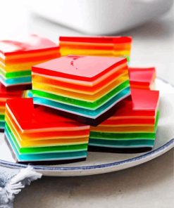 Rainbow Jello Diamond Painting