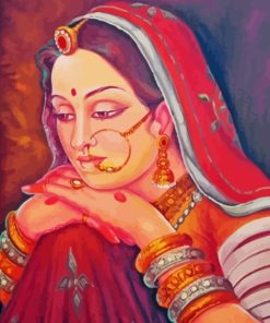 Rajasthan Girl Diamond Painting