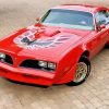 Red 1977 Firebird Diamond Painting