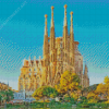 Sagrada Familia Diamond Painting