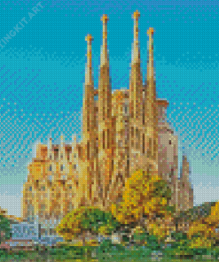 Sagrada Familia Diamond Painting