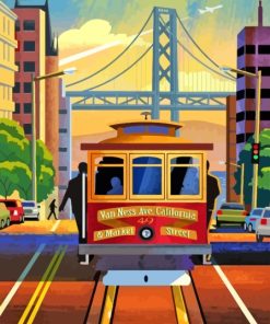 Tramway City Diamond Painting