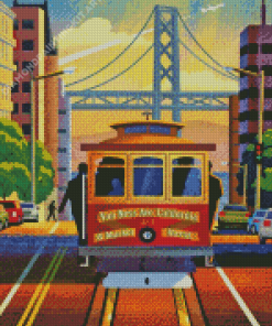 Tramway City Diamond Painting