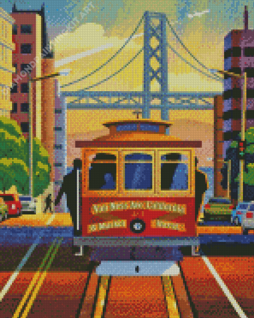 Tramway City Diamond Painting