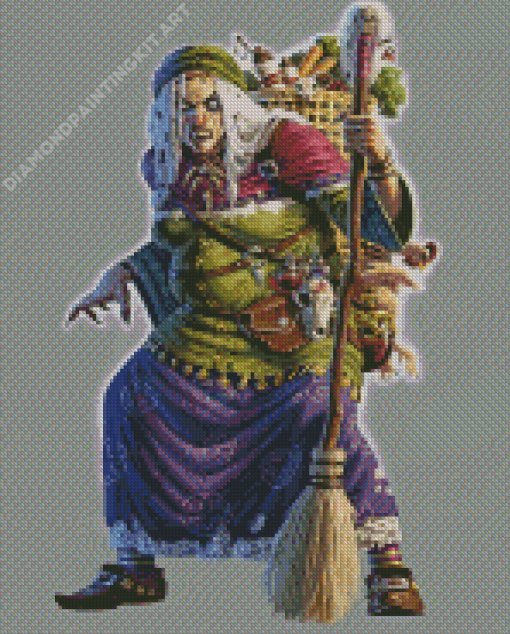 Baba Yaga Diamond Painting