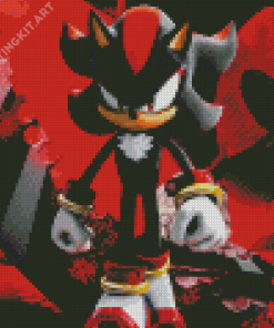 Shadow Sonic Diamond Painting