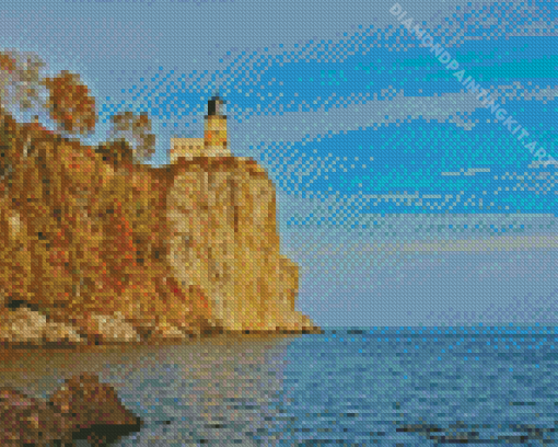 Lighthouse State Park Diamond Painting