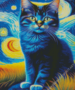 Starry Night Diamond Painting