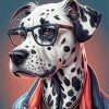 Stylish Dalmatian Diamond Painting