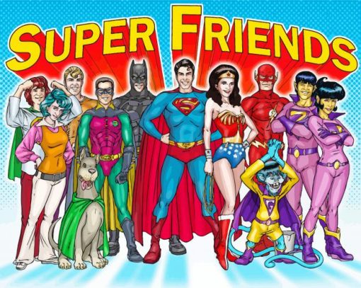 Super Friends Diamond Painting