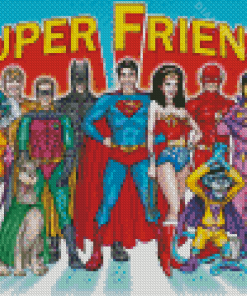 Super Friends Diamond Painting