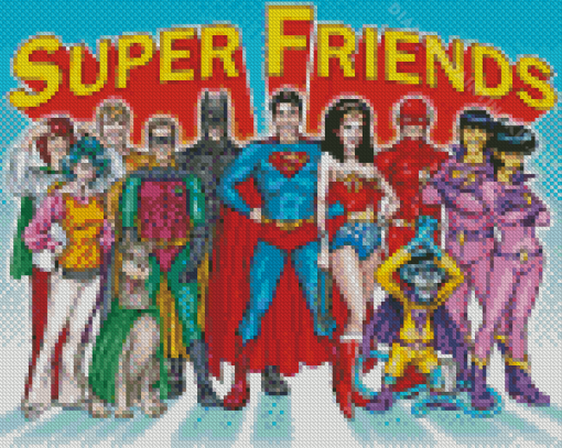 Super Friends Diamond Painting