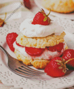 Tasty Strawberry Shortcake Diamond Painting