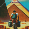 Traveler In Egypt Diamond Painting