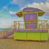 Life Guard Huts Diamond Painting